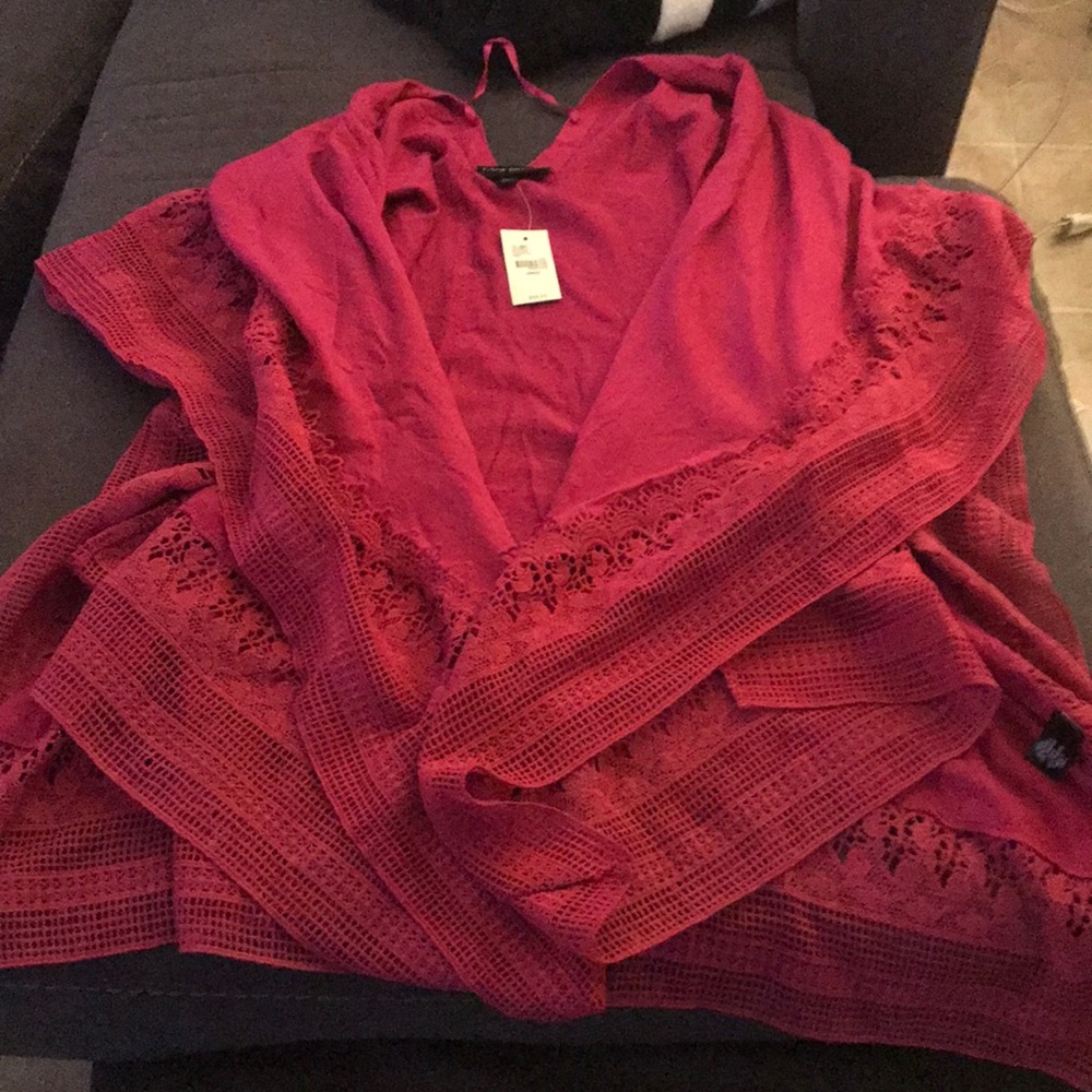 Short sleeve cardigan